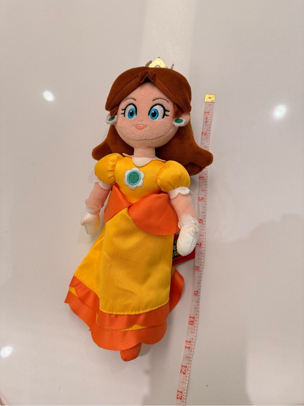 Universal‎ Studios Epic Universe Super Nintendo World Princess Daisy 10" Plush - Picture 8 of 8